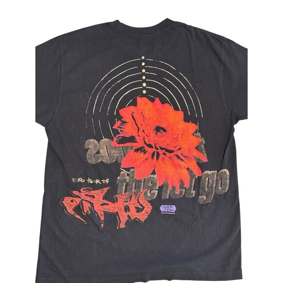 Travis Scott Euro Exclusive Delestro T-shirt Size Italy Tour Cactus Jack new - Picture 3 of 6